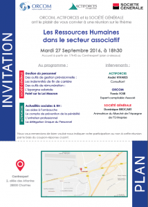 Invitation - 27-09-2016 - Chartres - RH dans le secteur associatif